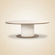 Eettafel Tivoli White Oval 230