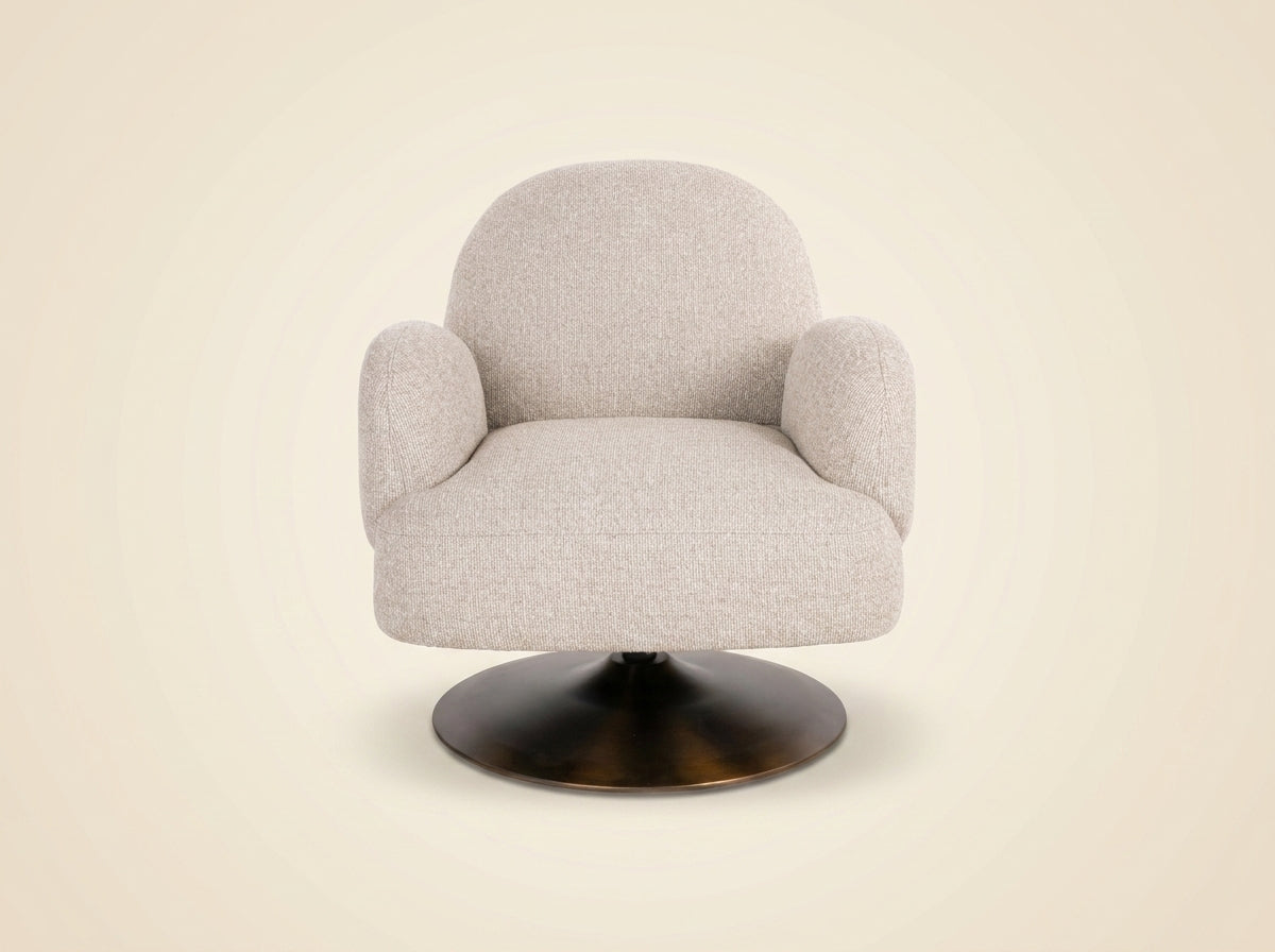 Lounge Stoel Kagney Biscotti Swivel