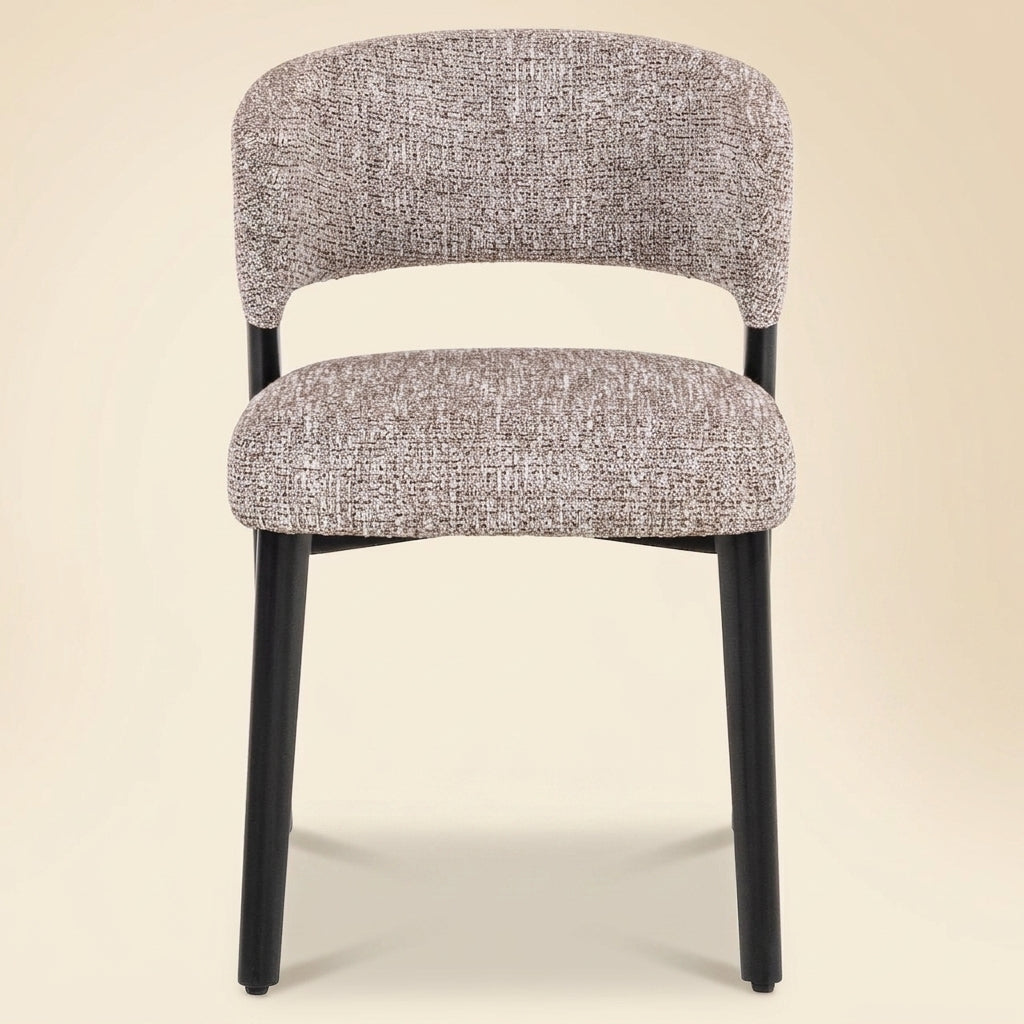Eetkamerstoel Zeno Earth Tweed