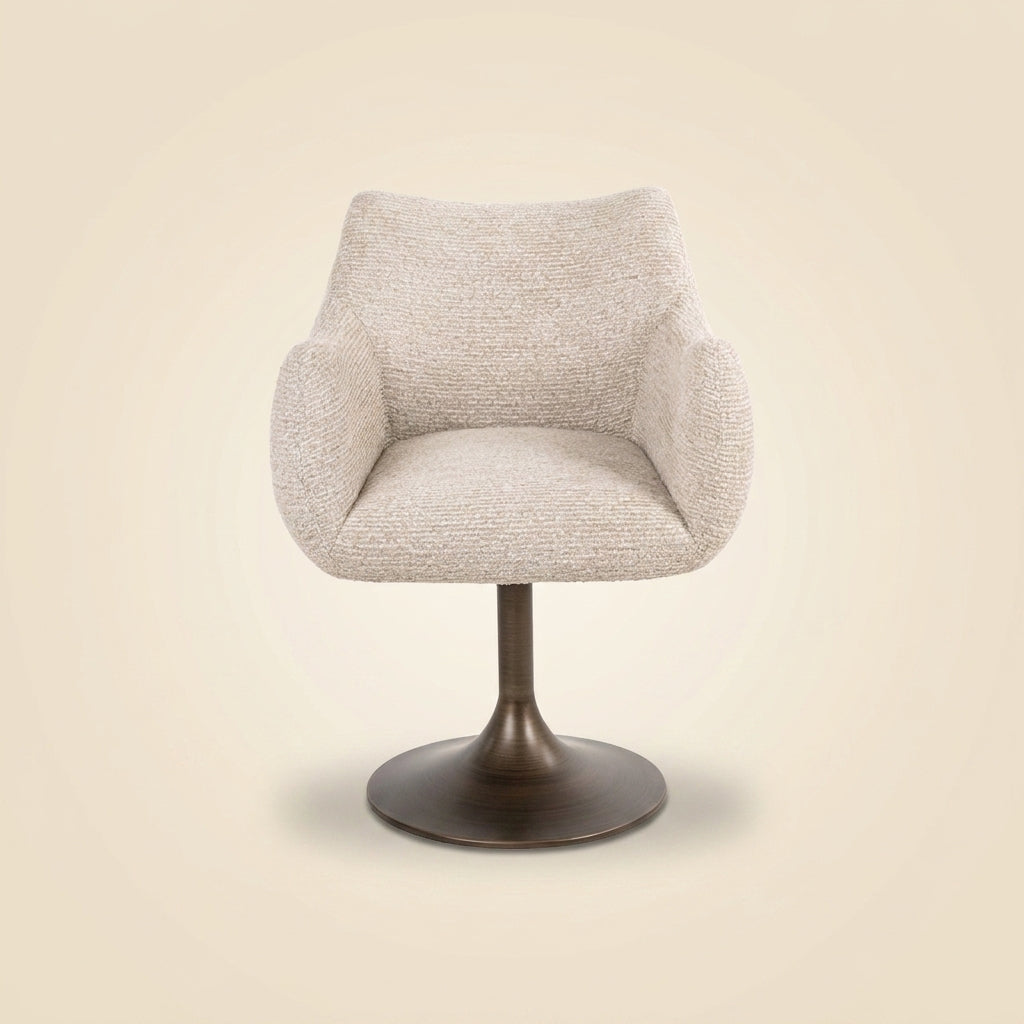 Eetkamerstoel Aldo Natural Linear Swivel