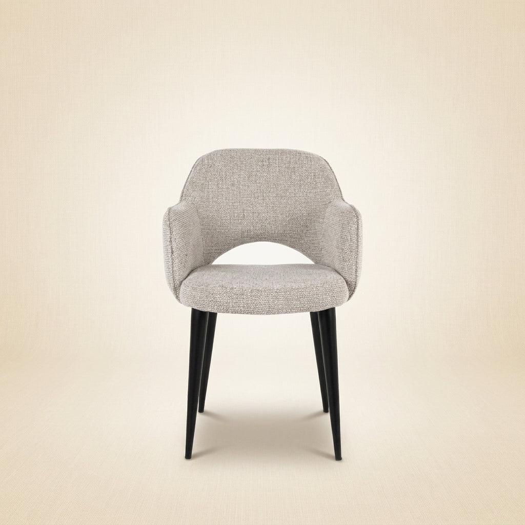 Eetkamerstoel Giovanna Natural Fancy Fire Retardant