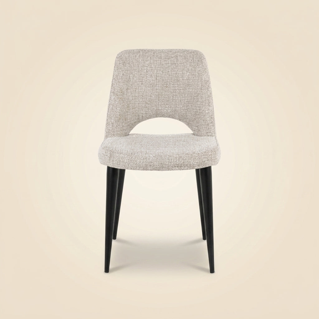 Eetkamerstoel Tabitha Natural Fancy Fire Retardant (set Of 2)