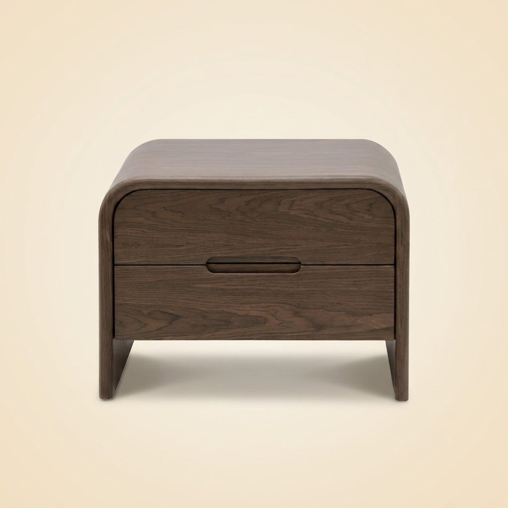 Nachtkastje Bedford Brown 2-drawers