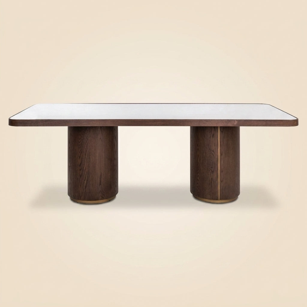 Eettafel Willox Beige 235 Including Glass
