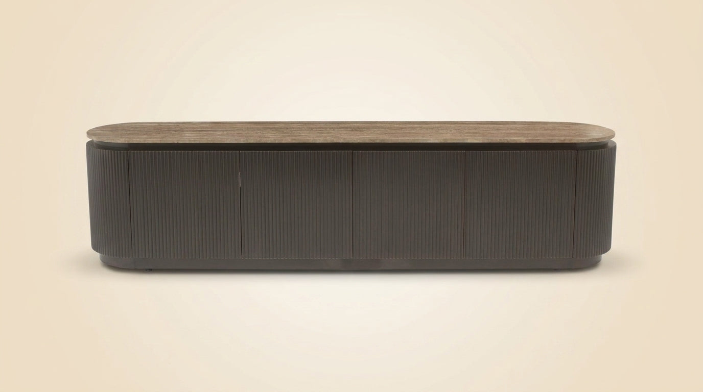 Tv-meubel Russo Ash Brown 4-doors