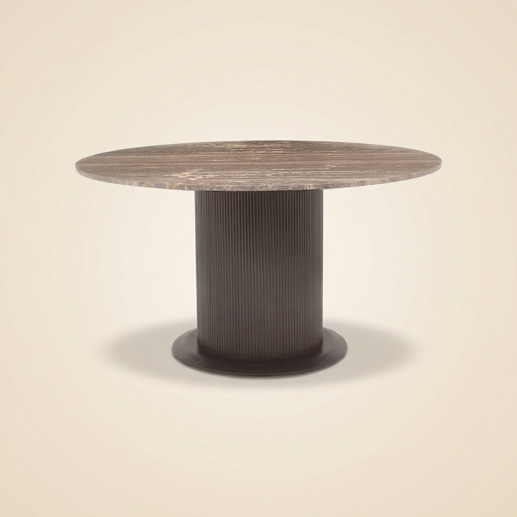 Eettafel Russo Ash Brown 140ø