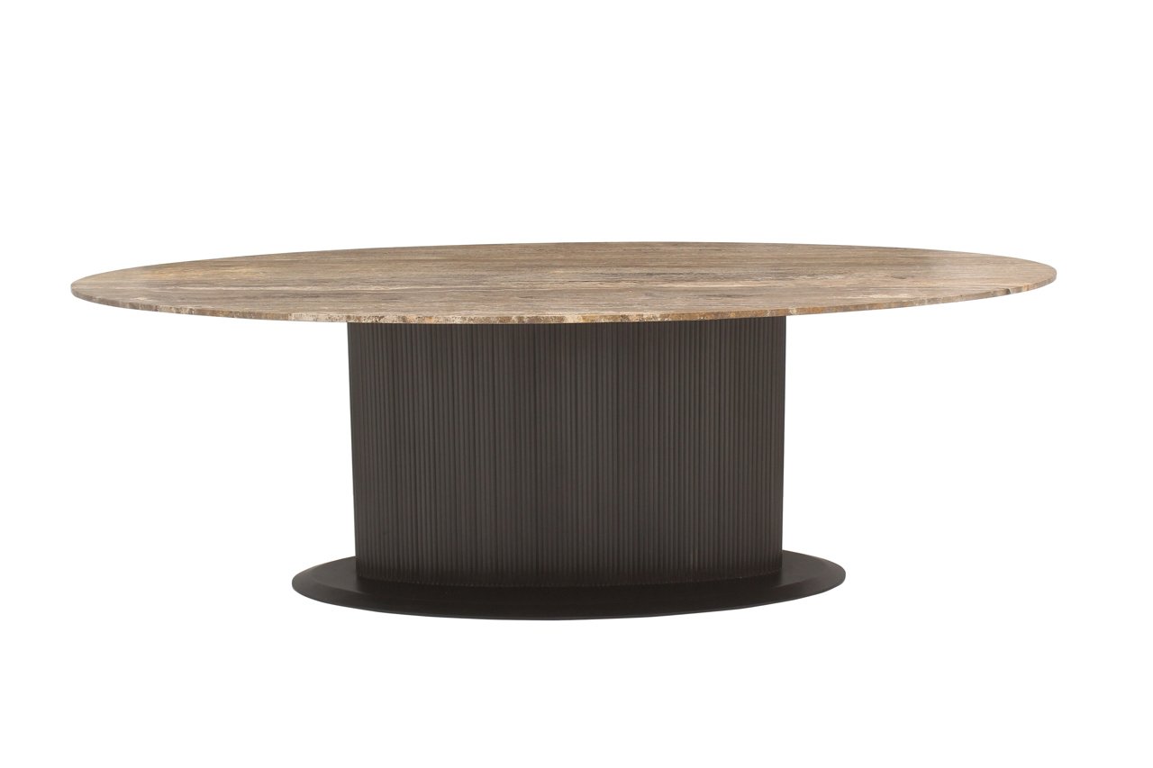 Eettafel Russo Ash Brown Oval 235
