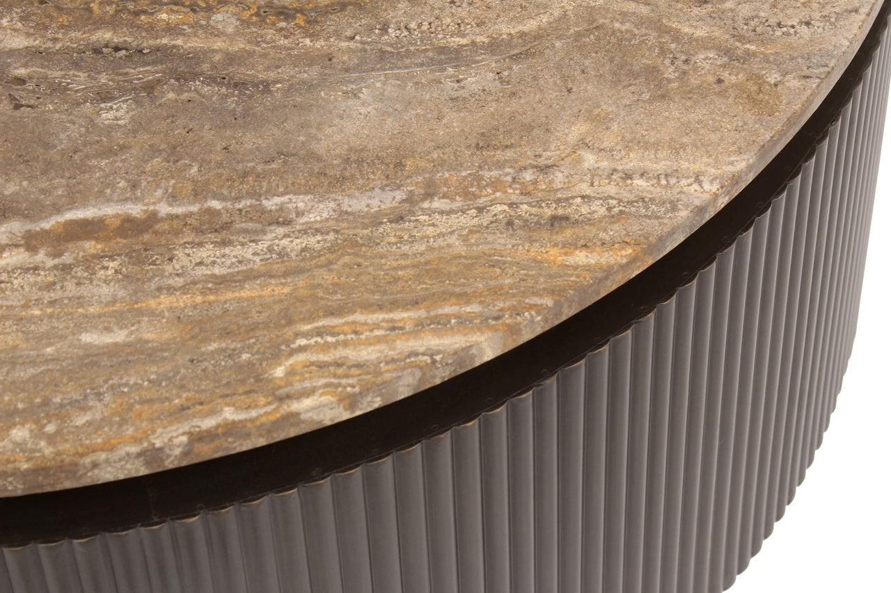 Salontafel Russo Ash Brown 90ø