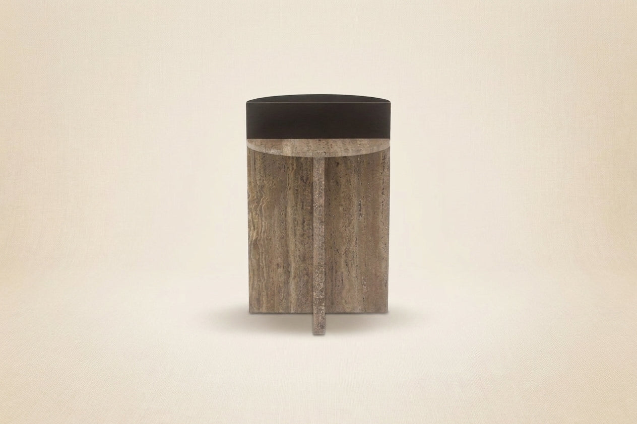Bijzettafel Russo Ash Brown