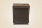 Nachtkastje Russo Ash Brown 3-drawers