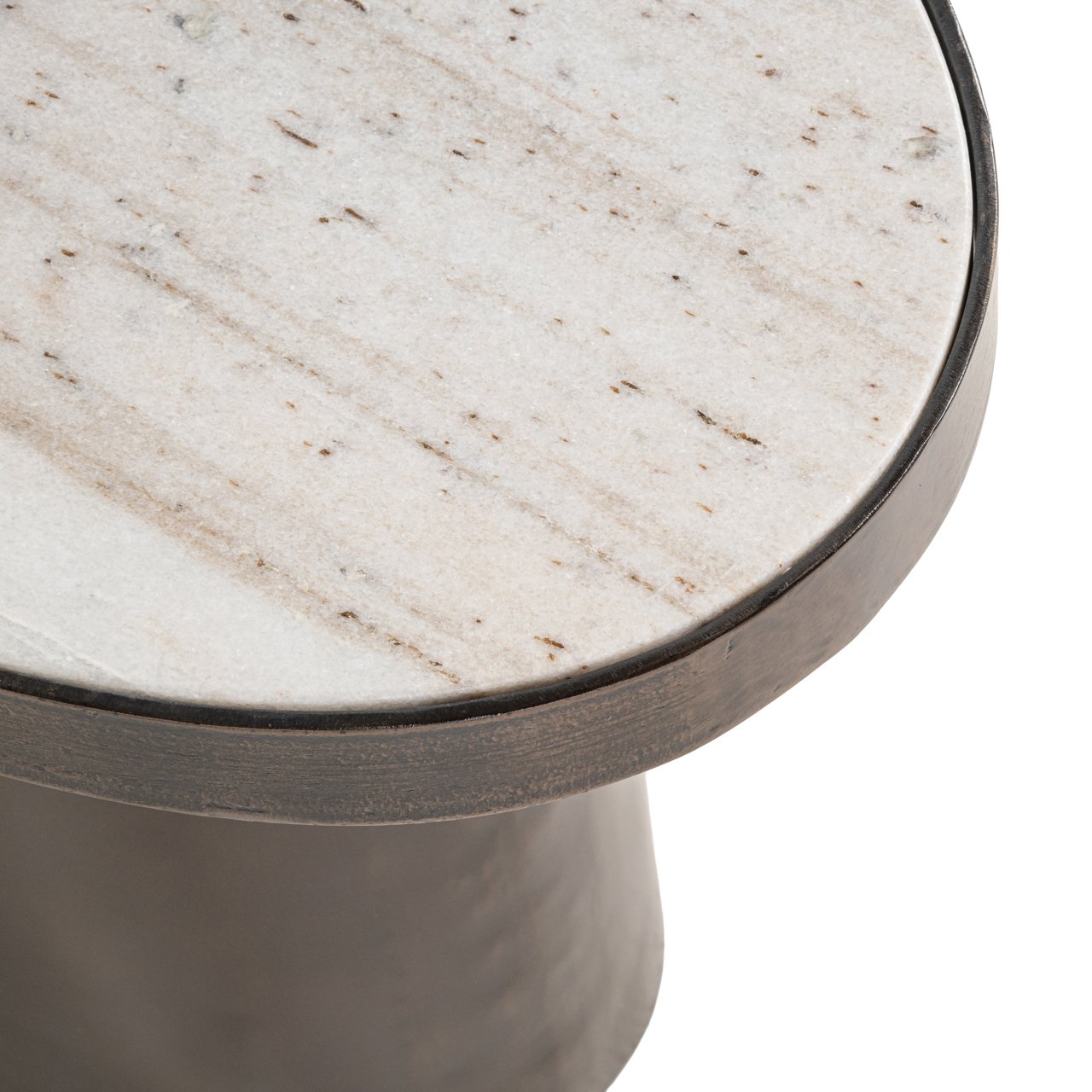 Bijzettafel Biloxi Brown