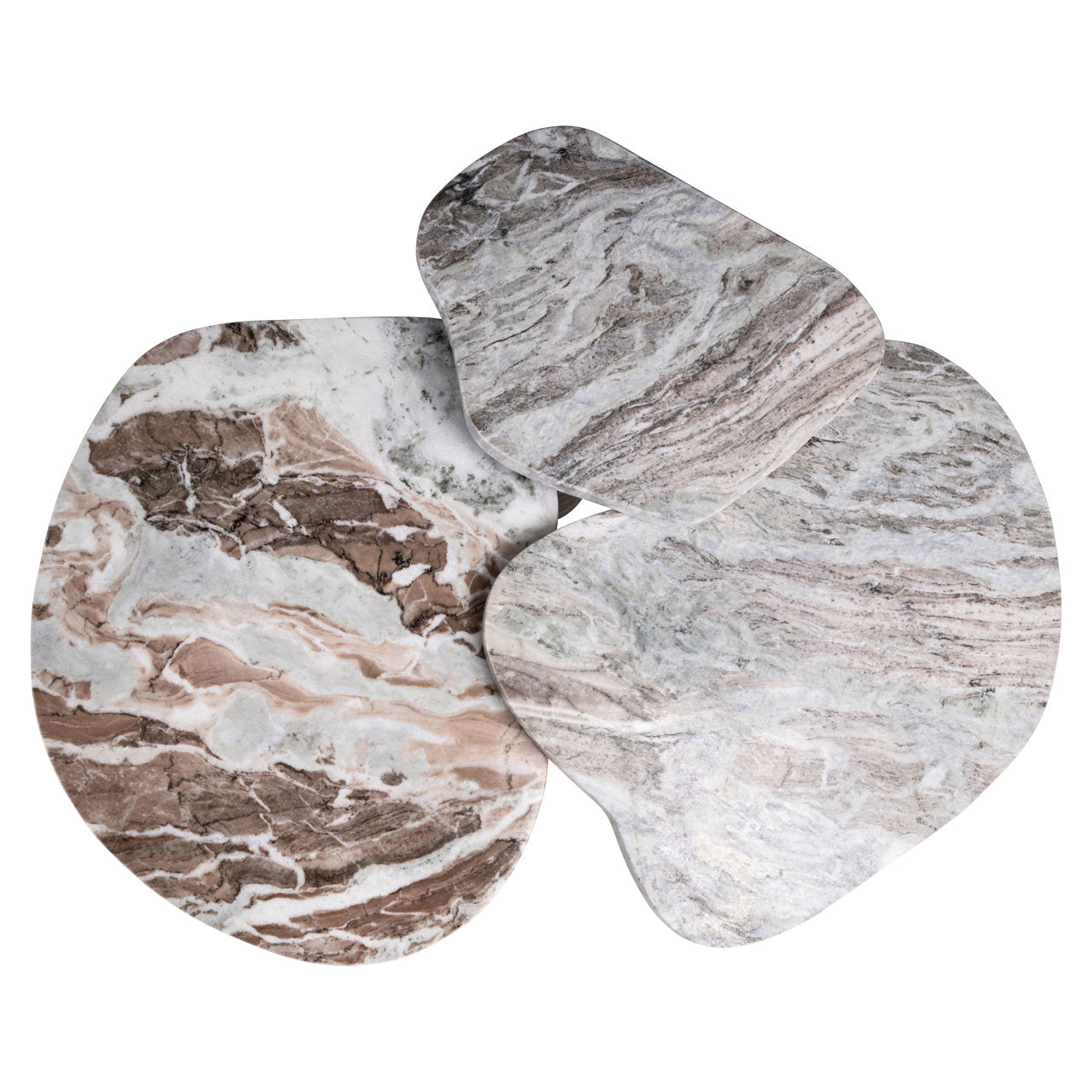 Salontafel Camino Blush Beige (set Of 3)