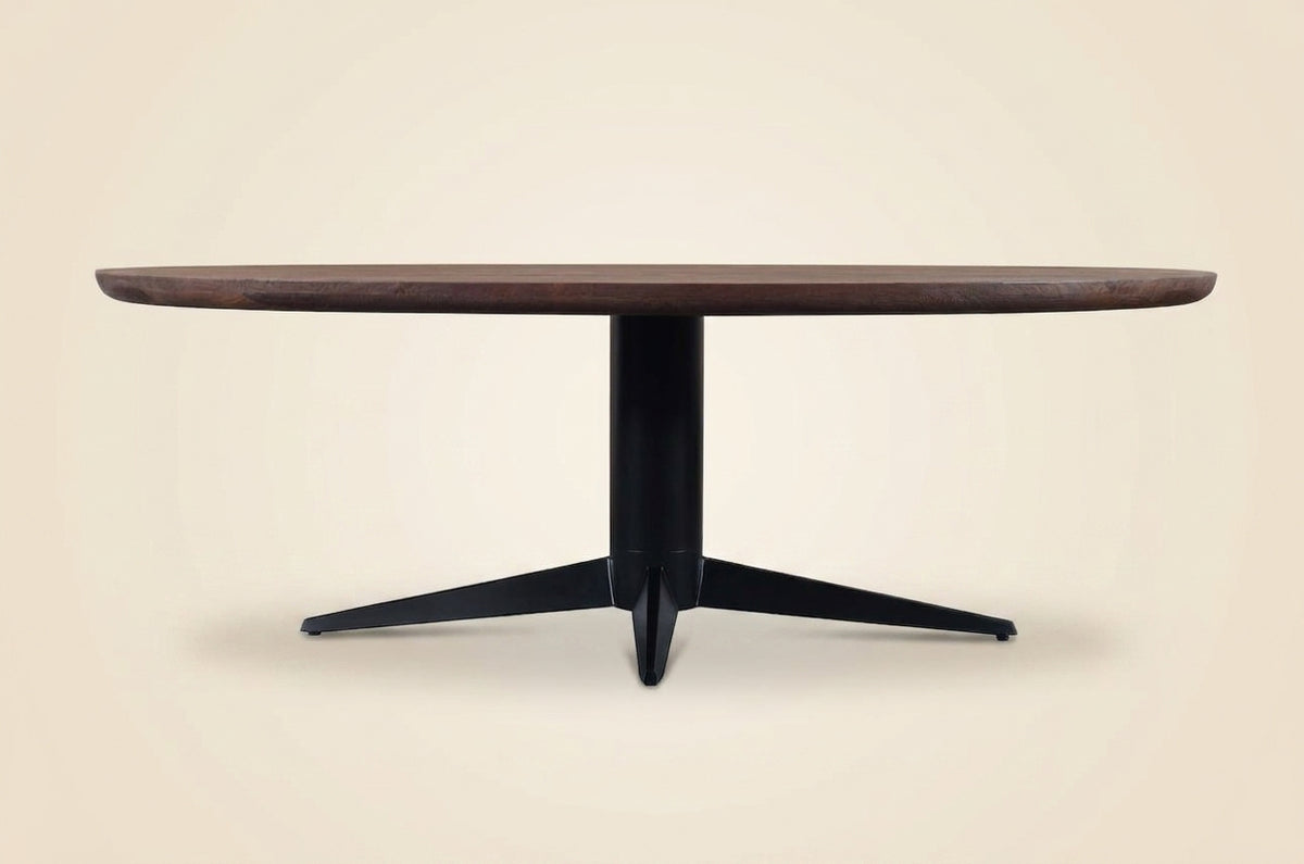 Eettafel Stafford Spicebrown Oval 230