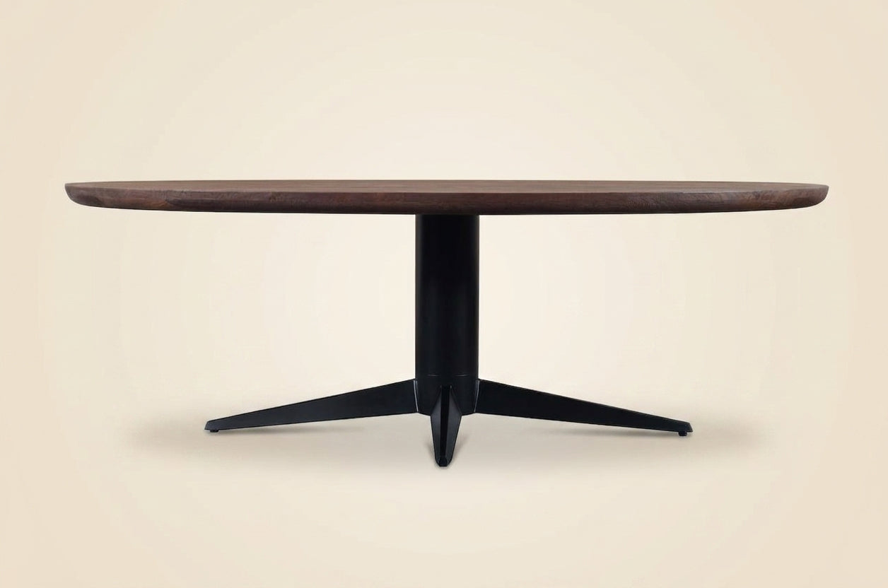 Eettafel Stafford Spicebrown Oval 230