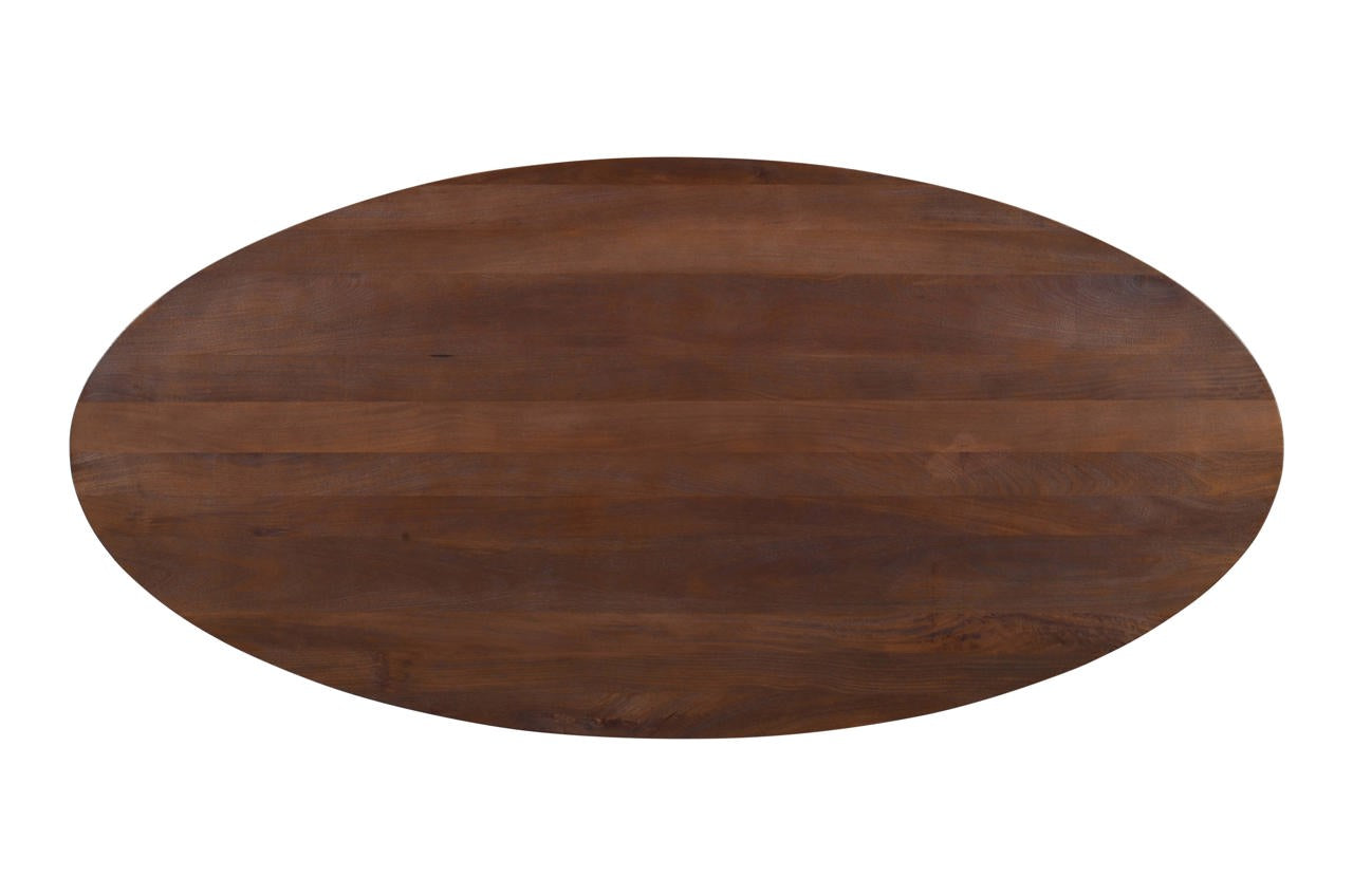 Eettafel Stafford Spicebrown Oval 230