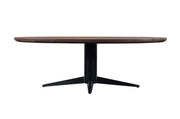 Eettafel Stafford Spicebrown Oval 230