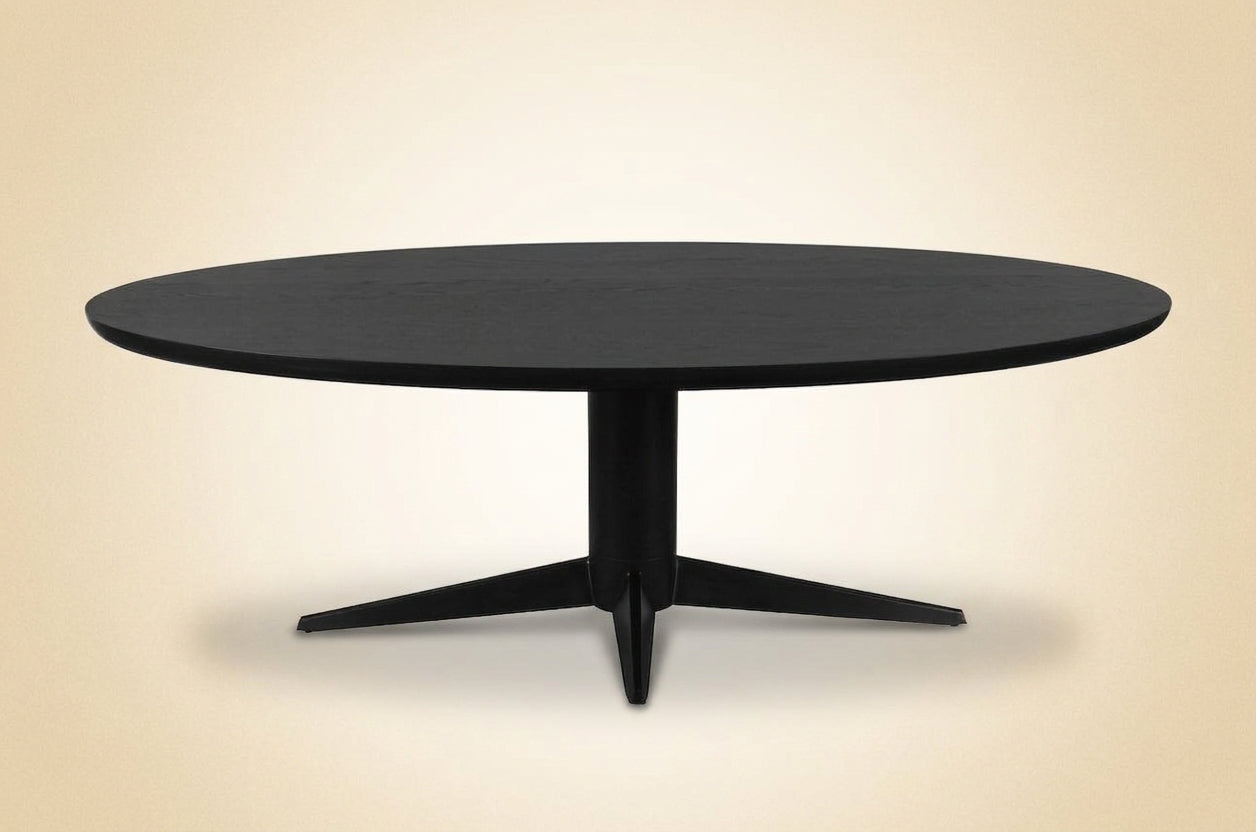 Eettafel Rayford Black Oval 230