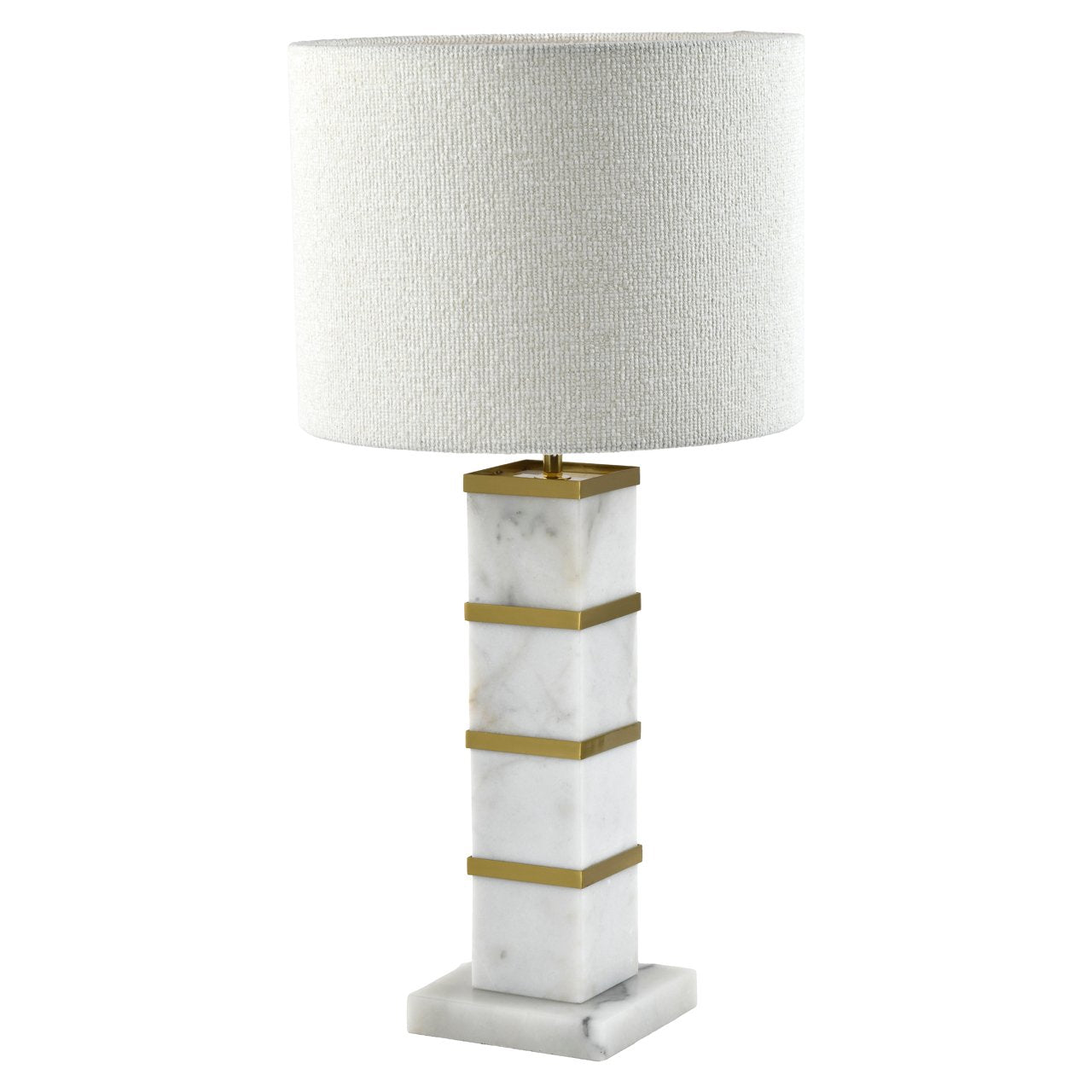 Tafellamp Celinae White Including Lampshade