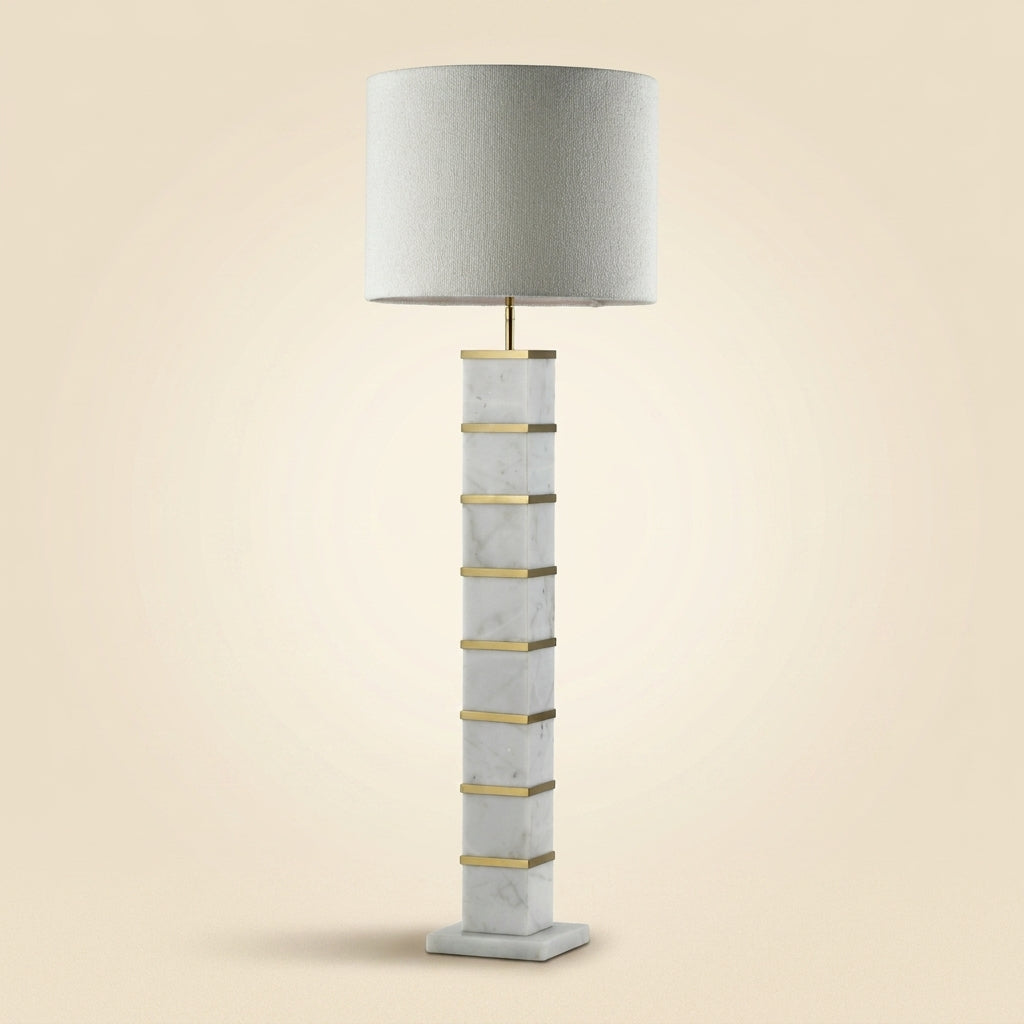 Vloerlamp Celinae White Including Lampshade