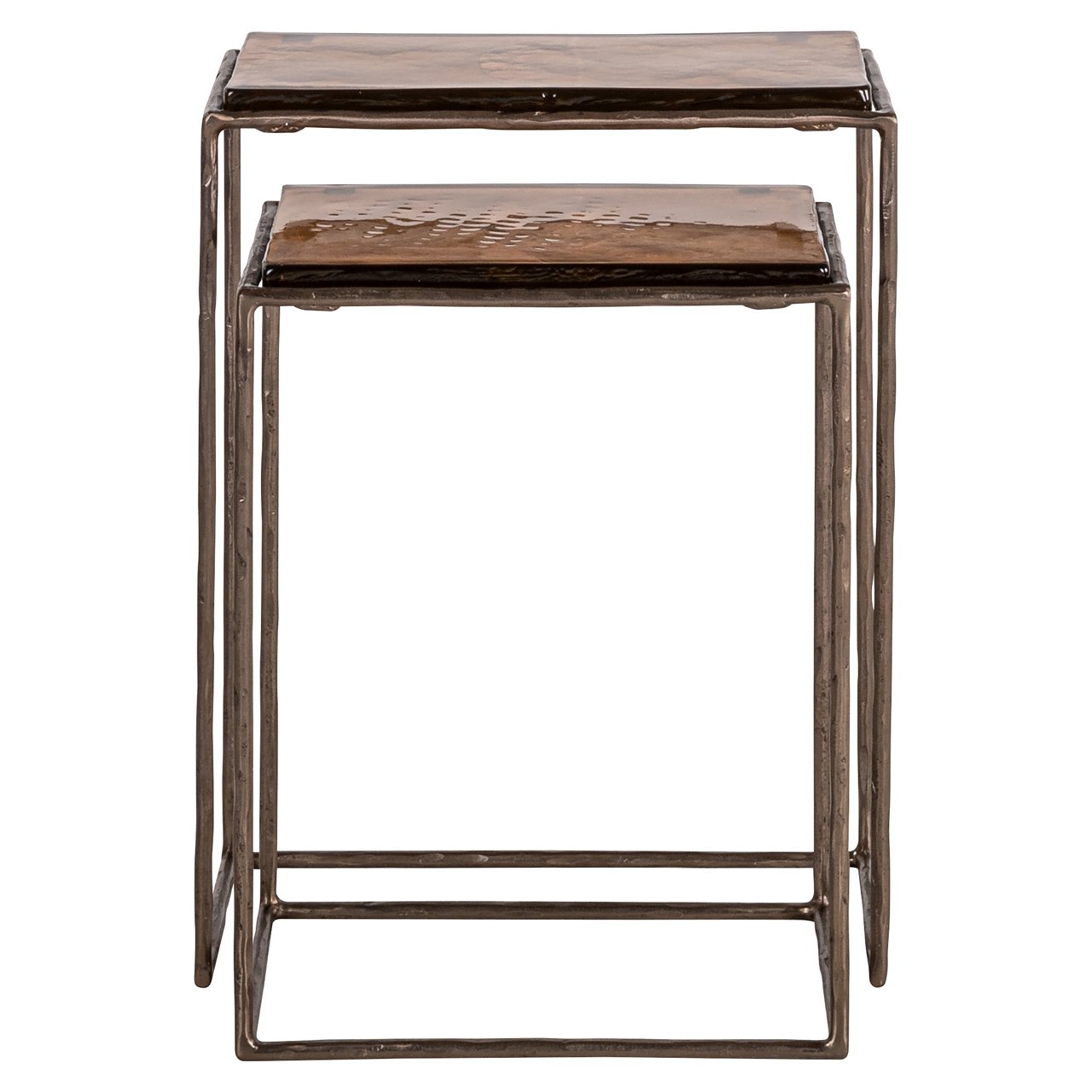 Bijzettafel Villano Bronze  (set Of 2)