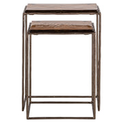 Bijzettafel Villano Bronze  (set Of 2)