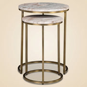 Bijzettafel Bottega Blush Beige (set Of 2)