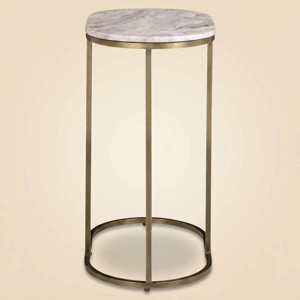 Bankbijzettafel Bottega Blush Beige