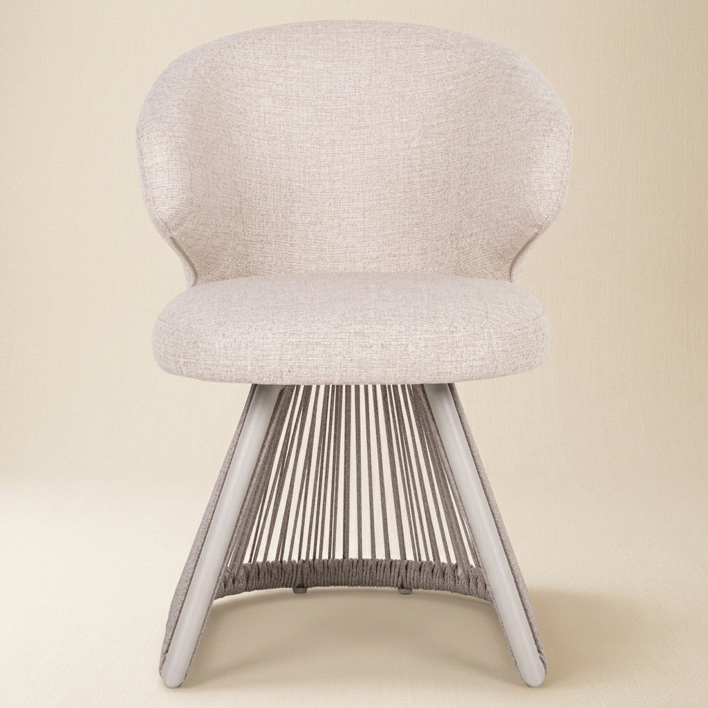 Outdoor Eetkamerstoel Nuba Beige Alpine