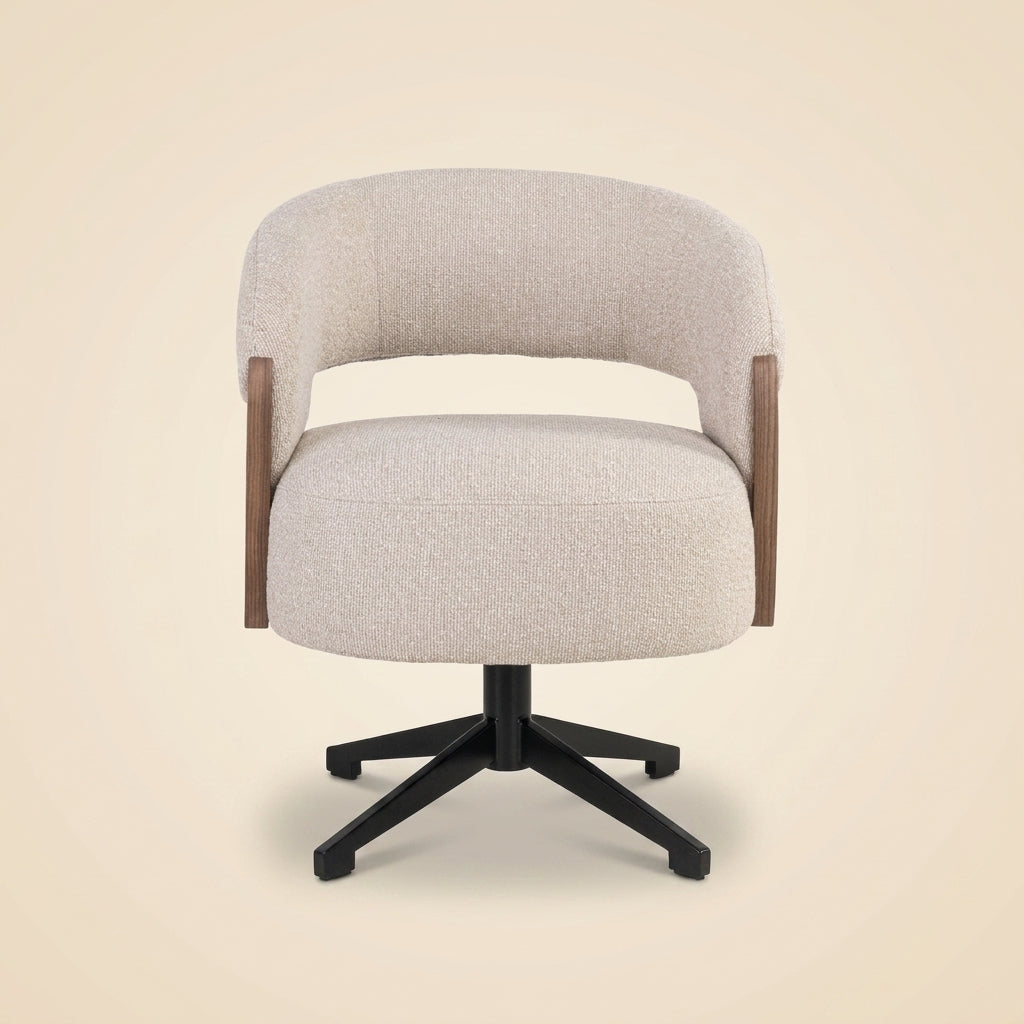 Eetkamerstoel Pollux Lodge Desert Walnut - Swivel