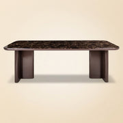 Eettafel Almundi Chocolat Brown 230