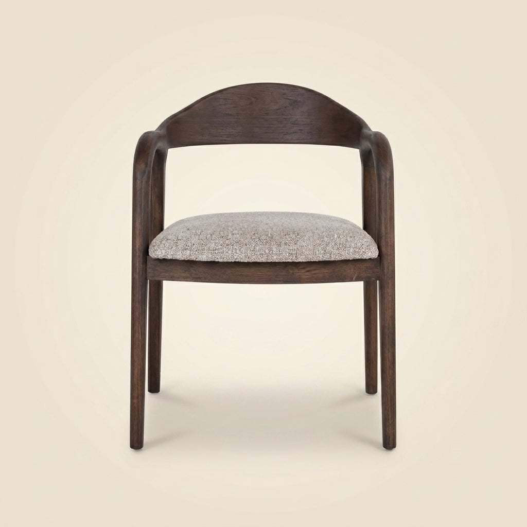 Eetkamerstoel Mihara Mocca Fancy Fire Retardant