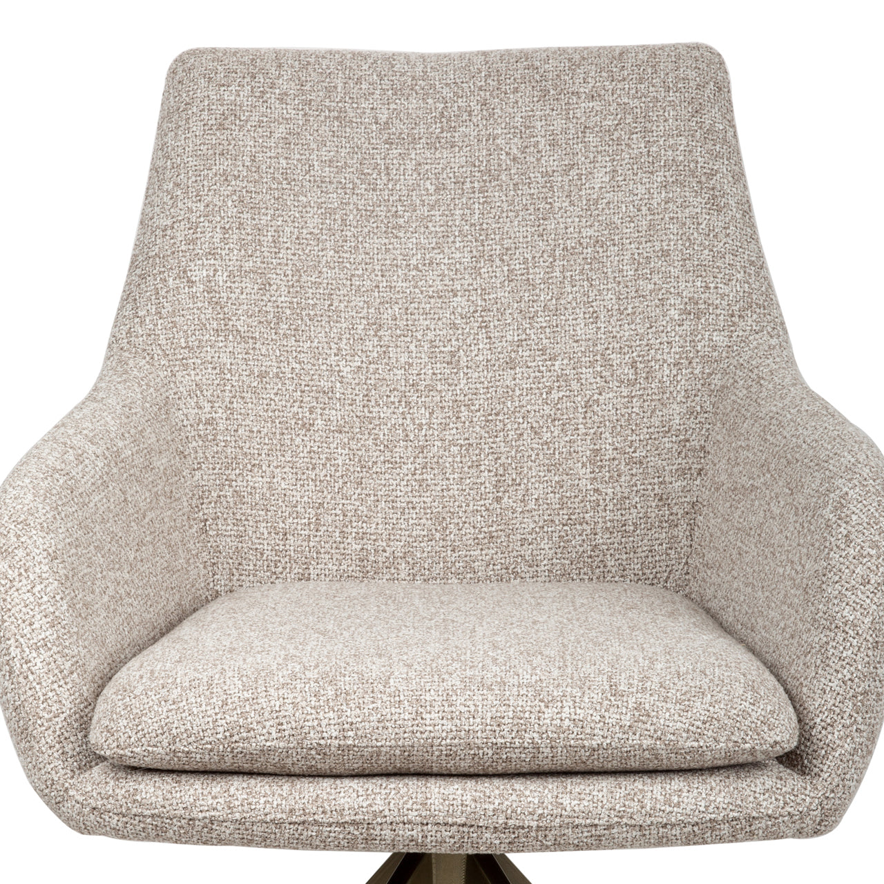 Eetkamerstoel Lisonne Cayenne Brown Swivel Fire Retardant