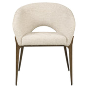 Eetkamerstoel Kenzi Natural Linear Fire Retardant