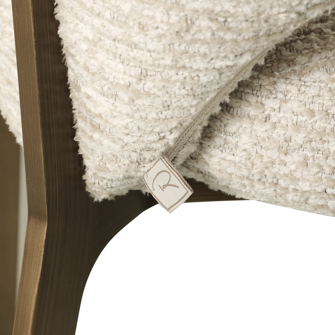 Eetkamerstoel Kenzi Natural Linear Fire Retardant