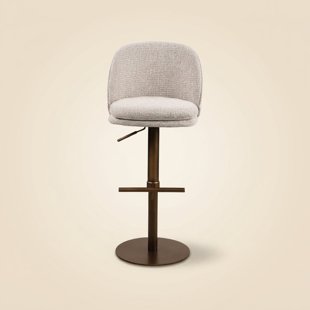 Barstoel Vesper Mocca Fancy Swivel