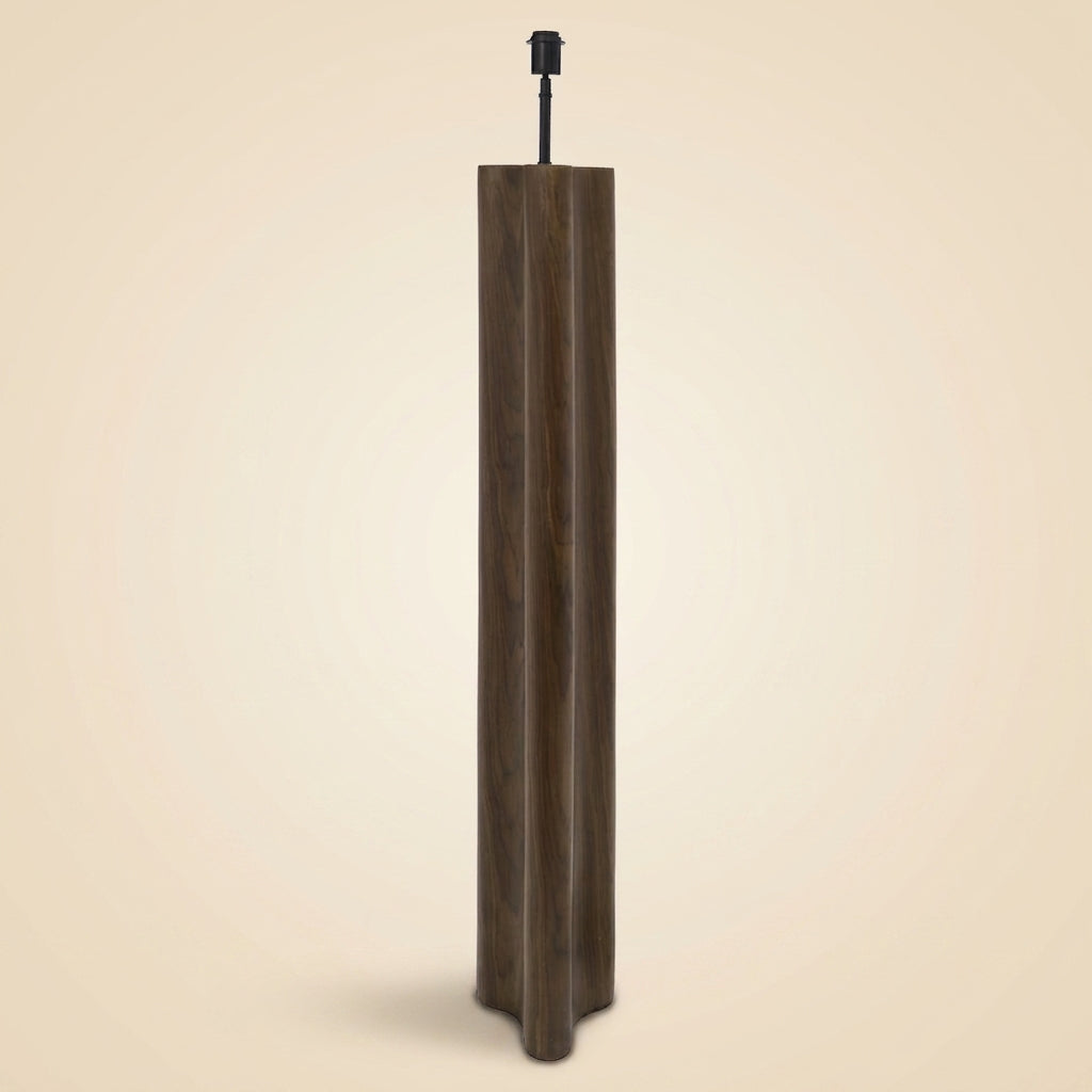 Vloerlamp Jamy Walnut