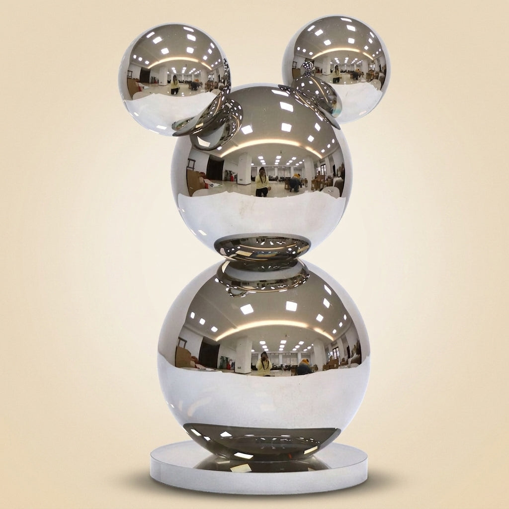 Decoratief Object Beary Silver