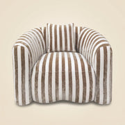 Lounge Stoel Luxandra Stripes Sand