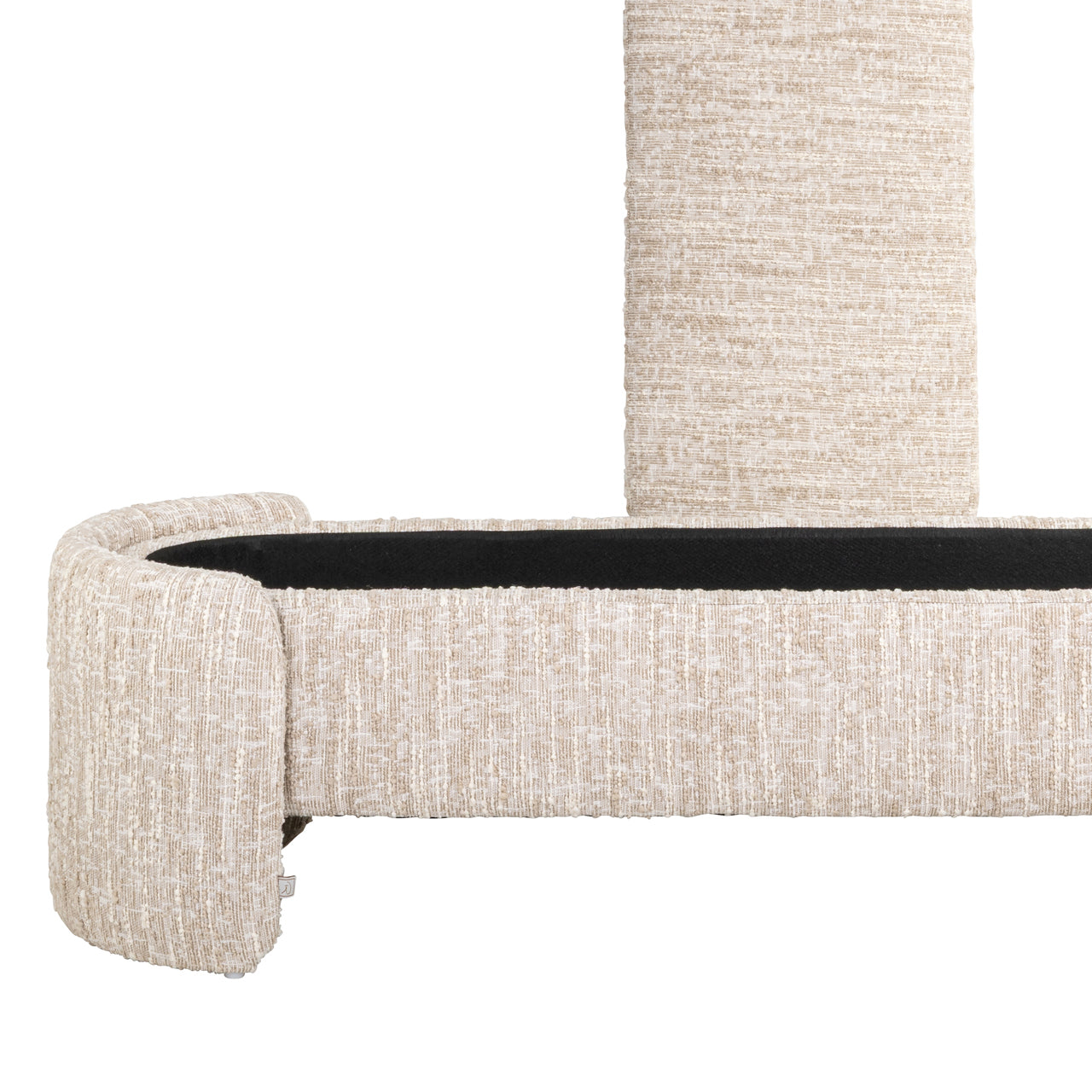 Bank Cupid Beige Angora With Storage