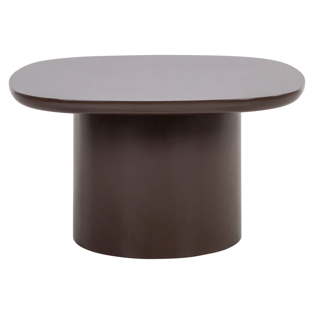 Bijzettafel Almundi Chocolat Brown
