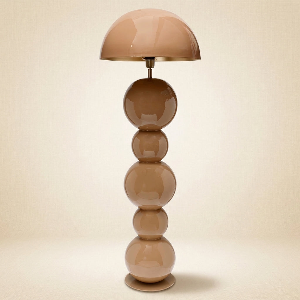 Vloerlamp Hasden Mocha Mousse
