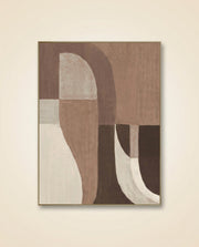 Wall Art Tatu Left Brown