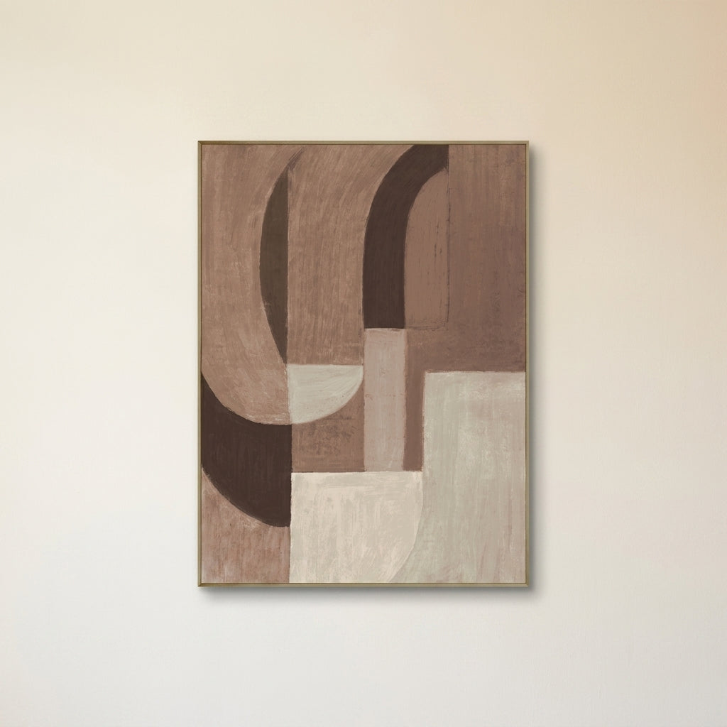 Wall Art Tatu Right Brown