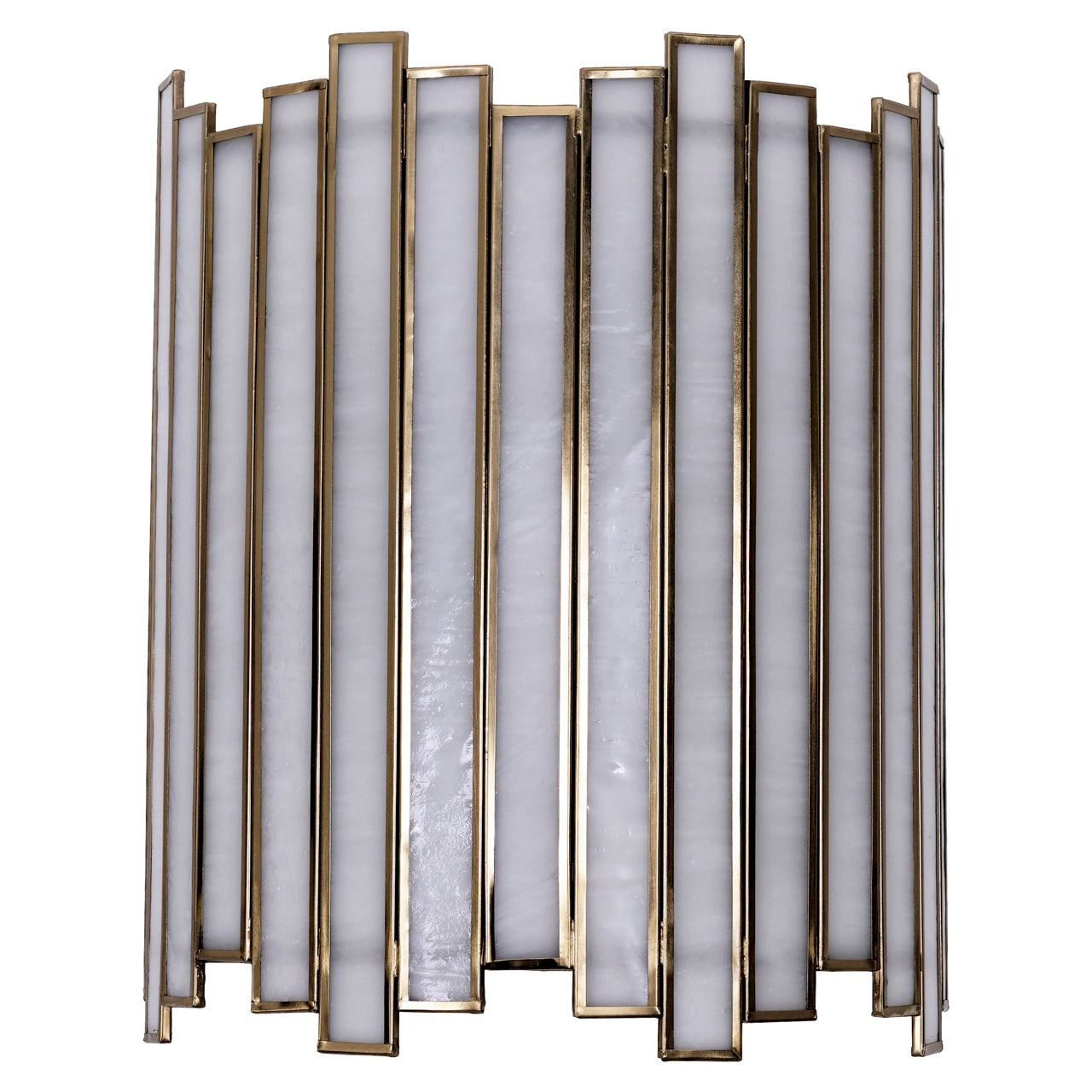Wandlamp Lima Brass Antique