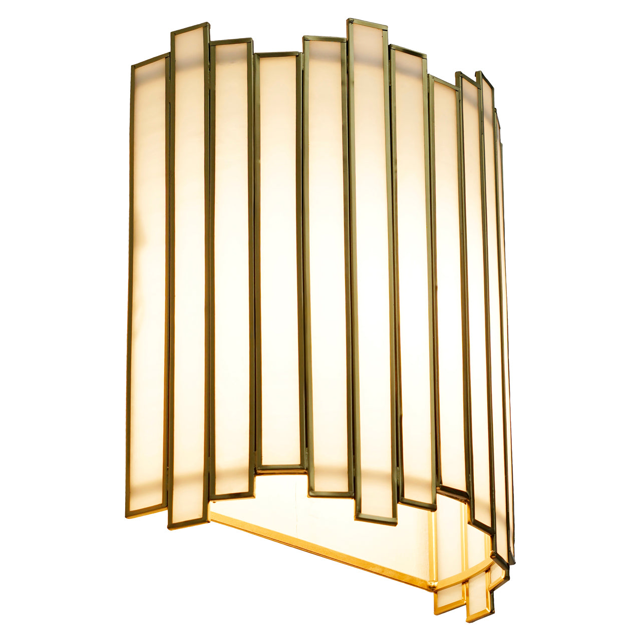 Wandlamp Lima Brass Antique