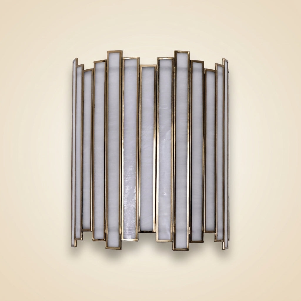 Wandlamp Lima Brass Antique
