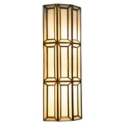 Wandlamp Opal Brass Antique