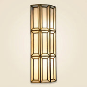 Wandlamp Opal Brass Antique