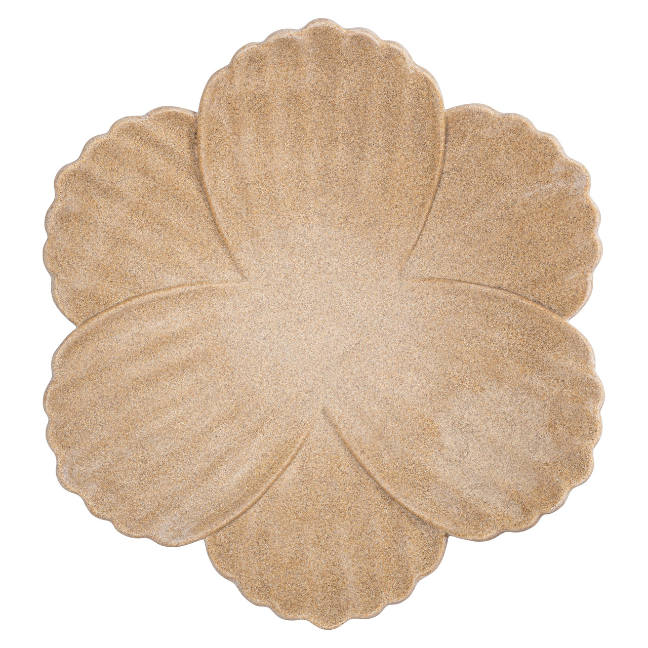 Schaal Petal Beige