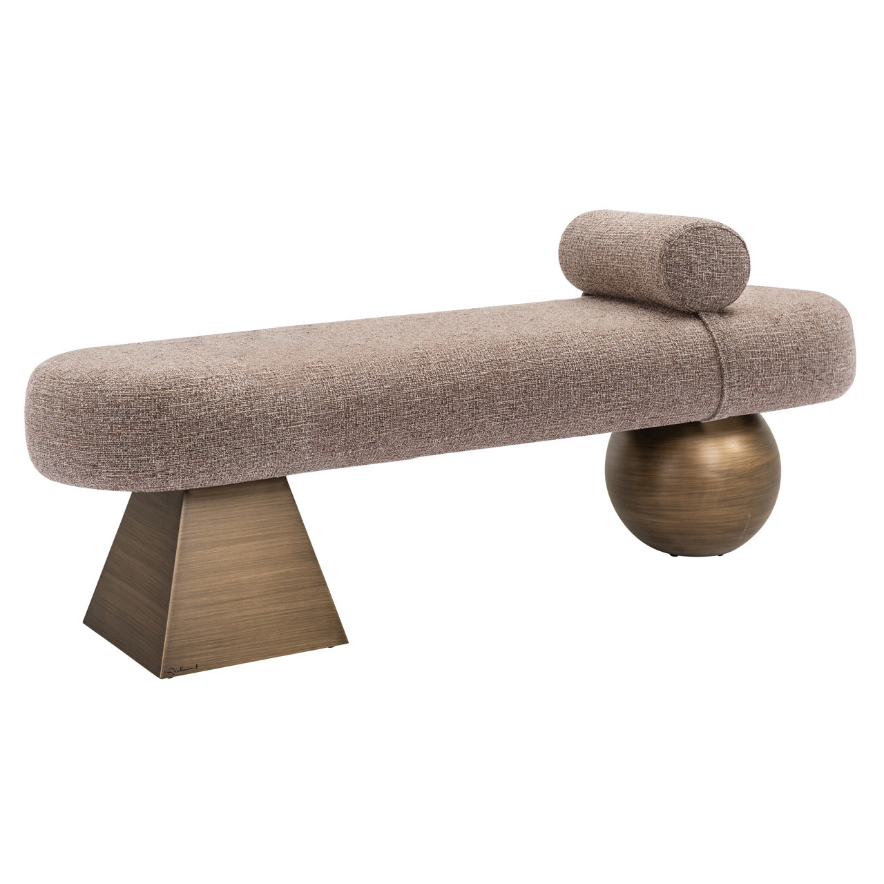 Bank Alexander Jones Brown Tweed Fire Retardant (geneva)